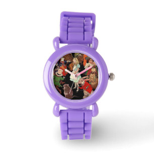 Alice au pays des merveilles Montre pour enfants