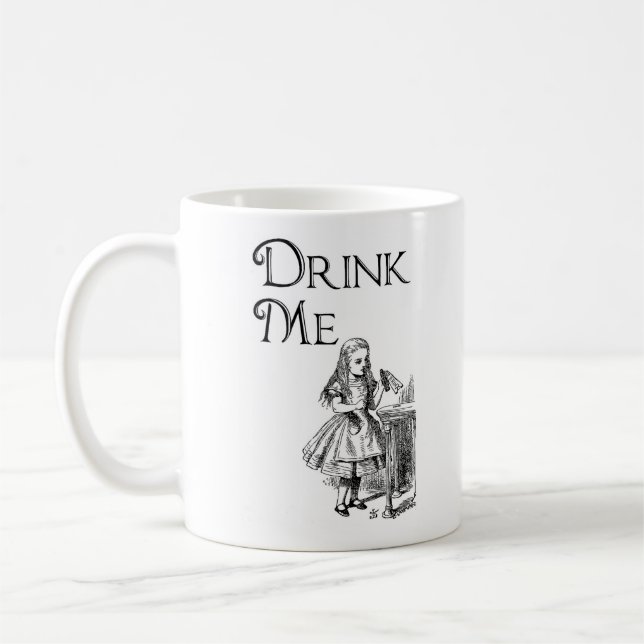 Alice au pays des merveilles Mug 'Drink Me' (Gauche)