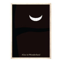 Alice au pays des merveilles Poster minimaliste