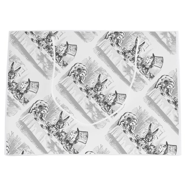 Alice au pays des merveilles Sac cadeau Tea Party (Devant)