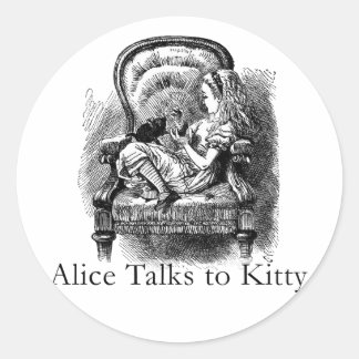 Alice au pays des merveilles Stickers Art en 2 tai