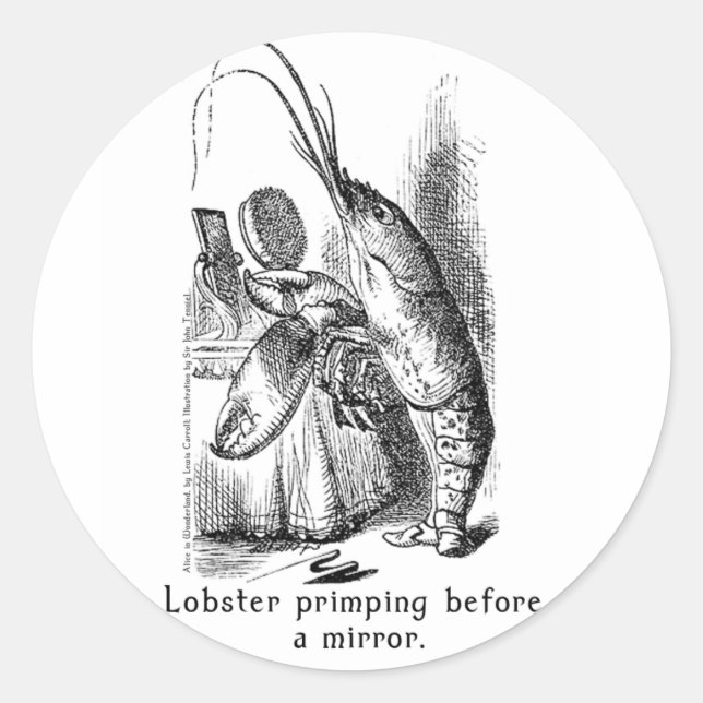 Alice au pays des merveilles Stickers Art en 2 tai (Devant)