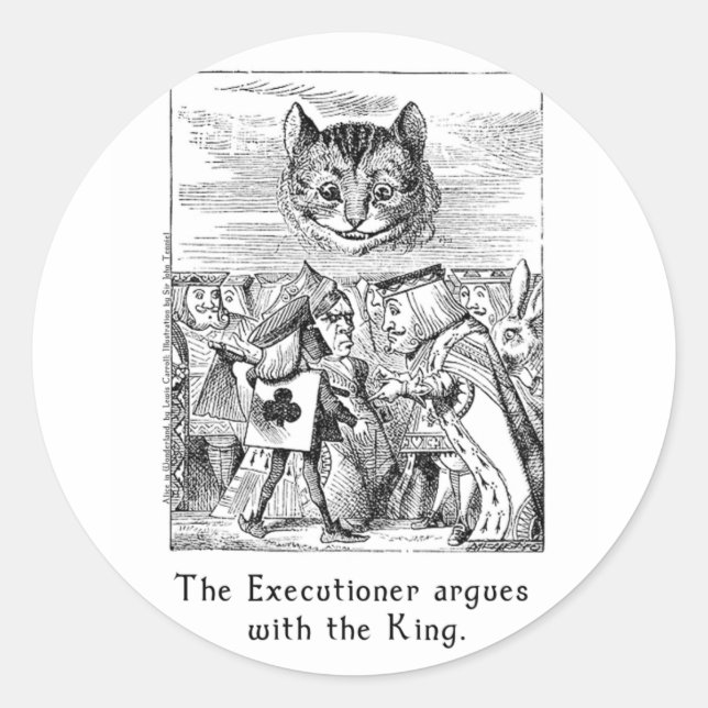 Alice au pays des merveilles Stickers Art en 2 tai (Devant)