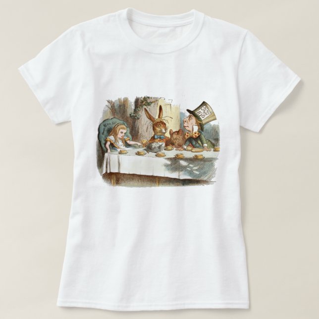 Alice au pays des merveilles T-shirt (Design devant)