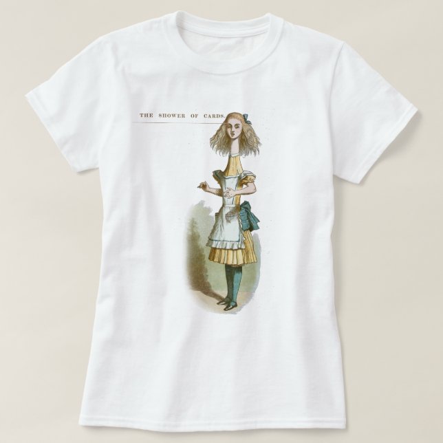 Alice au pays des merveilles T-shirt (Design devant)