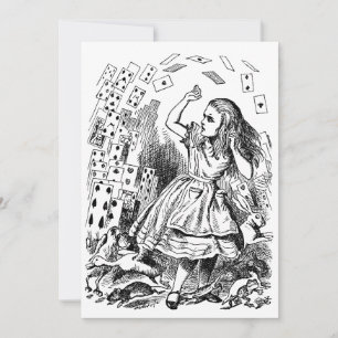 Alice au pays des merveilles vintage, Cartes à jou
