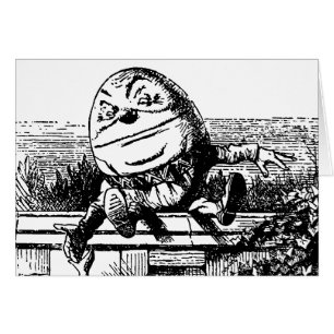Alice au pays des merveilles vintage, Humpty Dumpt
