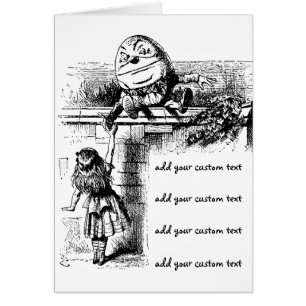 Alice au Pays des Merveilles vintage, Humpty Dumpt