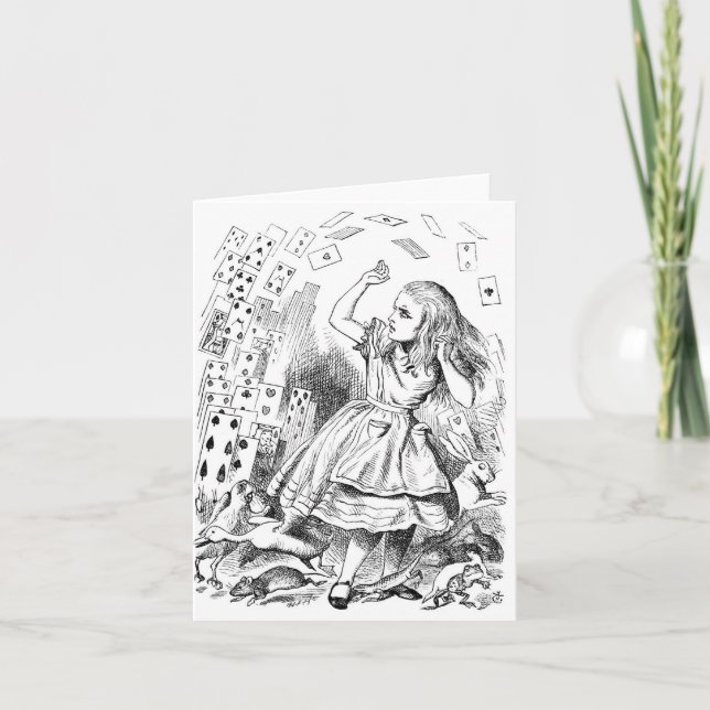 Alice avec cartes (Devant)