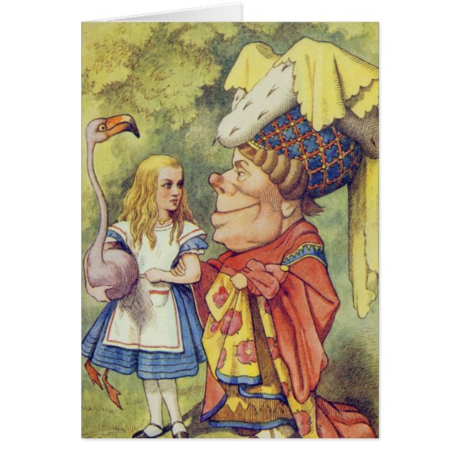 Alice avec la duchesse (Devant)