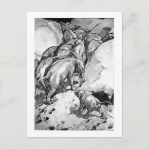 Alice B. Woodward : Carte postale de l'art de Moer