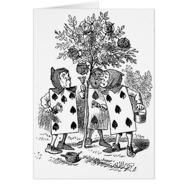 Alice dans des soldats de carte du pays des (Devant)