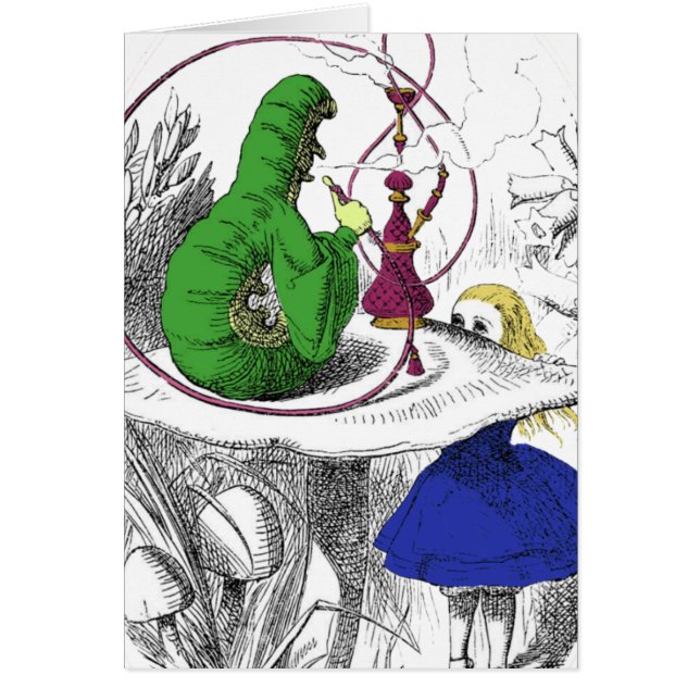 Alice dans la carte du pays des merveilles - (Devant)