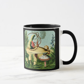 Alice dans la tasse de café du pays des merveilles