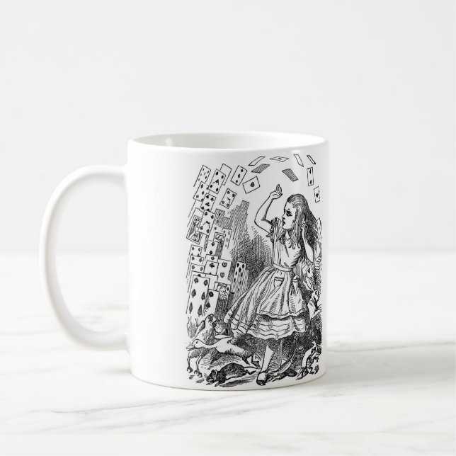 Alice dans la tasse du pays des merveilles (Gauche)