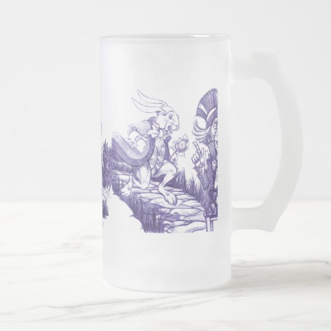 Alice dans la tasse grande/Stein de caractères du (Droit)