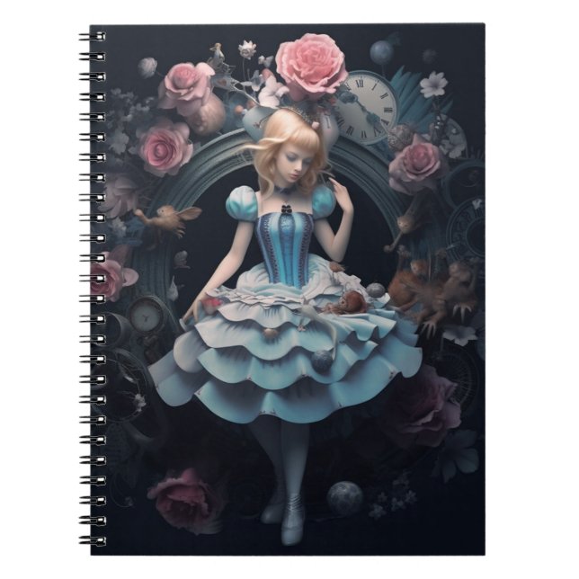 Alice dans le Carnet du pays des merveilles (Devant)