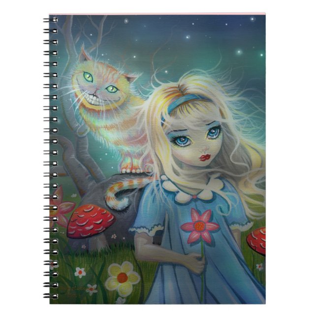Alice dans le Carnet du pays des merveilles (Devant)