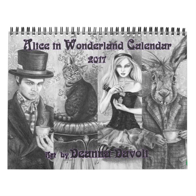 Alice dans le conte de fées de calendrier du pays (Protection)