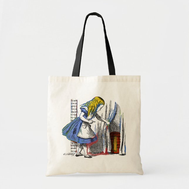 Alice dans le Sac fourre-tout du pays des merveill (Devant)