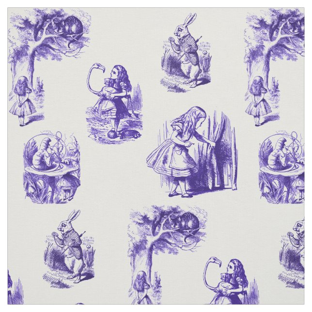 Alice dans le tissu de pourpre du pays des (Échantillon)