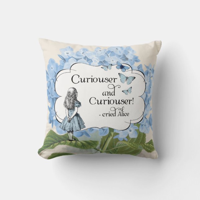 Alice dans un coussin plus curieux d'hortensia du (Recto)