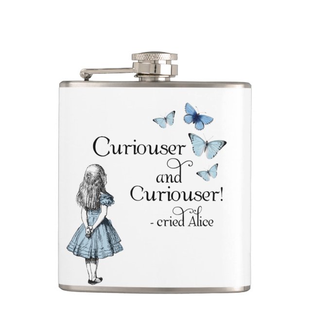 Alice dans un flacon plus curieux de papillons du (Devant)