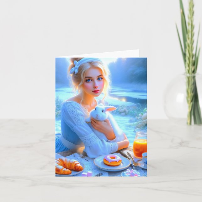 Alice dans un monde surprenant, carte pour tous (Devant)