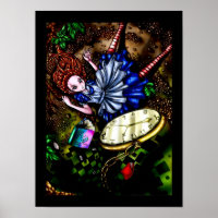Alice Down the Rabbit hole Poster