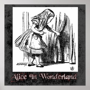 Alice en affiche du pays des merveilles 11