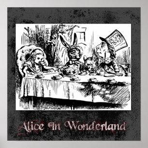 Alice en affiche du pays des merveilles 41