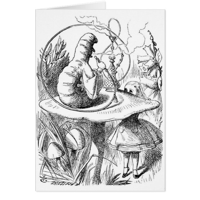 Alice et Caterpillar (Devant)