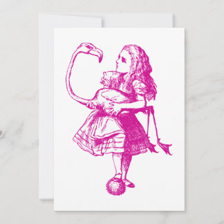 Alice et Flamant rose rose encastré