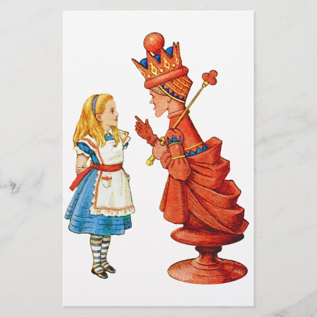 Alice et la Reine Rouge (Devant)
