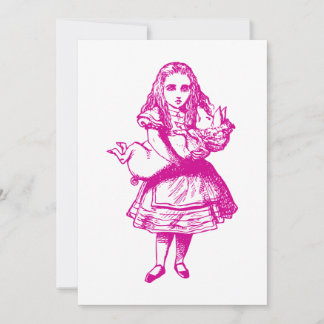 Alice et le bébé cochon rose