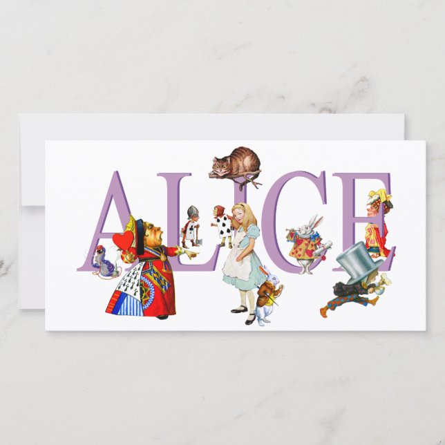 ALICE IN WONDERLAND & AMIS (Devant)