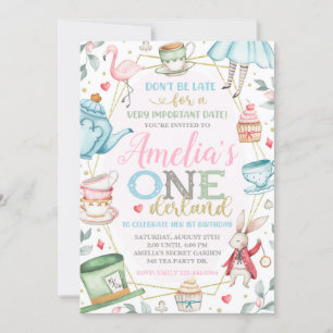 Alice in Wonderland Invitation, Invitation de l'On