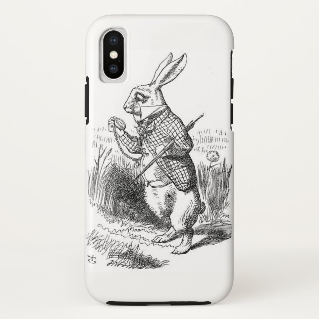 ALICE IN WONDERLAND iPhone X TOUGH COQUE (Dos)
