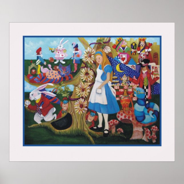 Alice in Wonderland poster (Devant)
