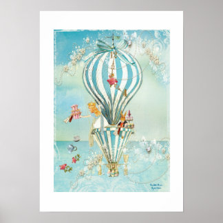 Alice In Wonderland Tea at at Four O'Clock Poster