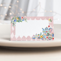 Alice in Wonderland Tea Party Anniversaire Étiquet
