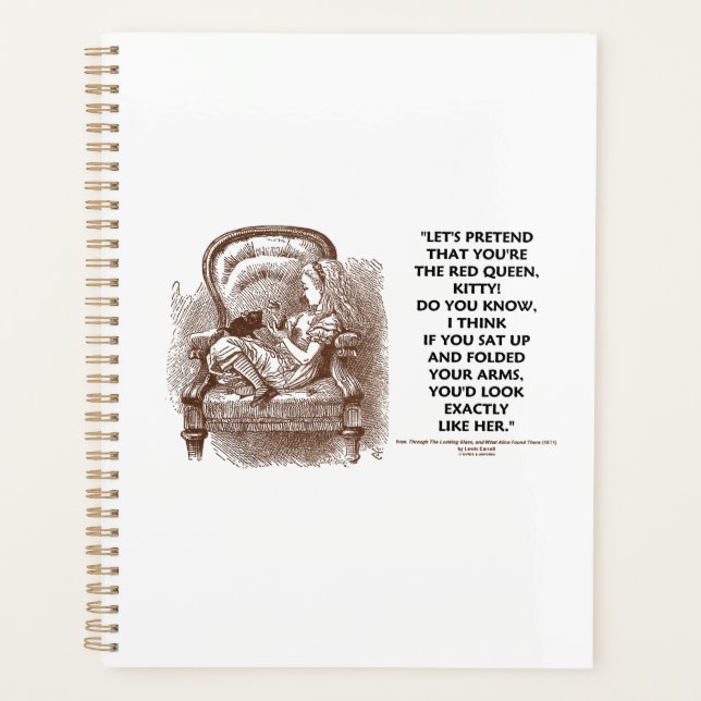 Alice Kitty Red Queen Vous regarderiez Wonderland  (Devant)