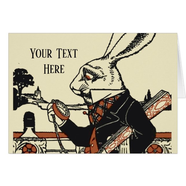 Alice Lapin Blanc Classique Wonderland  (Devant horizontal)