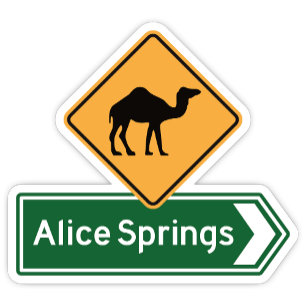 Alice Springs, Autocollant du Territoire du Nord