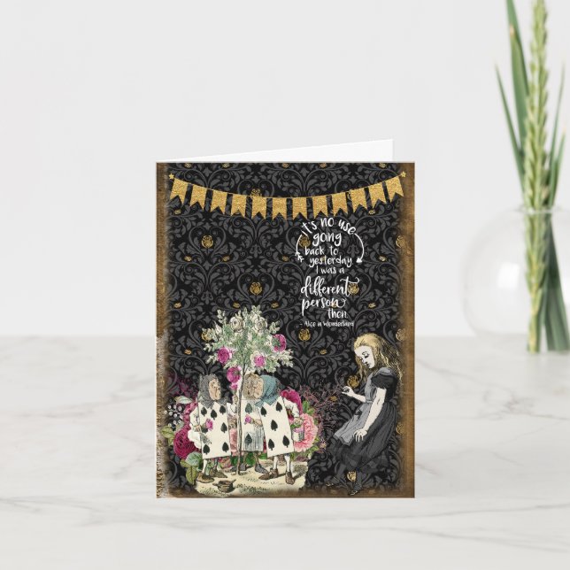 Alice vintage au pays des merveilles (Devant)