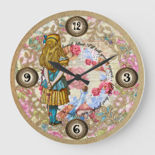 Alices Aventures Dans Wonderland Horloge