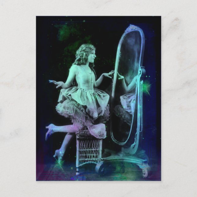 Alicia - Carte postale Blue Green Dream (Devant)