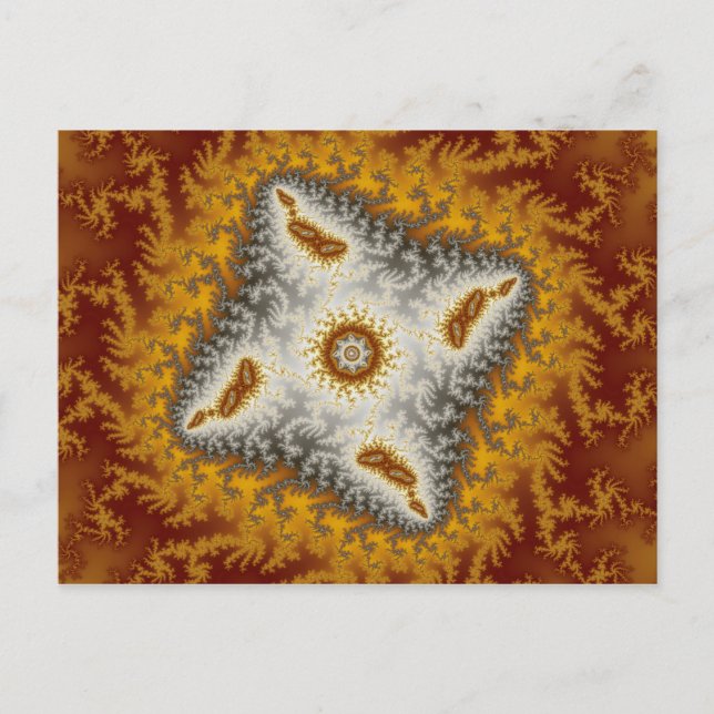 Alien - Carte postale fractale (Devant)