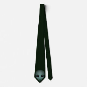 Alien Cravates Cadeaux Gris Alien cravate Alien Ar