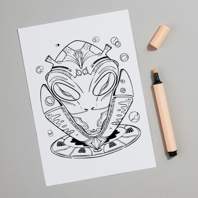 Alien : Créatures de ce monde Colorier Poster (Créateur téléchargé)